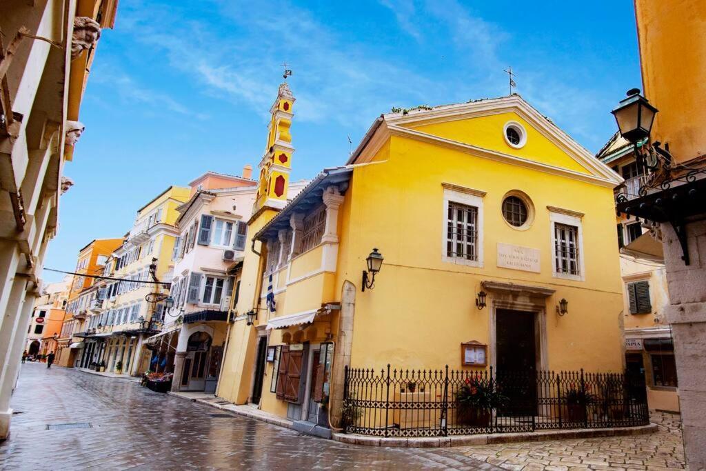 דירות Summer Me - Mirror Flat Corfu Old Town מראה חיצוני תמונה