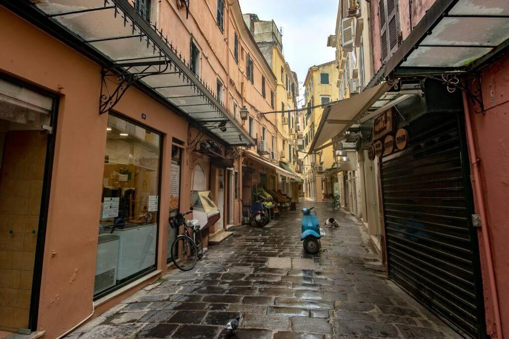 דירות Summer Me - Mirror Flat Corfu Old Town מראה חיצוני תמונה