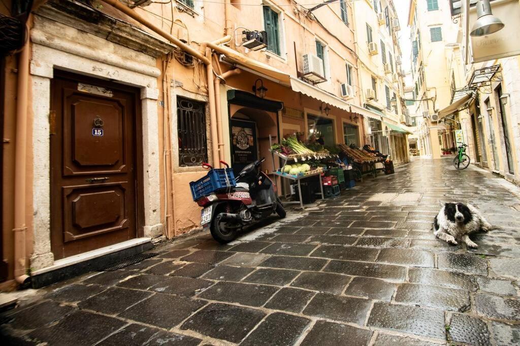 דירות Summer Me - Mirror Flat Corfu Old Town מראה חיצוני תמונה